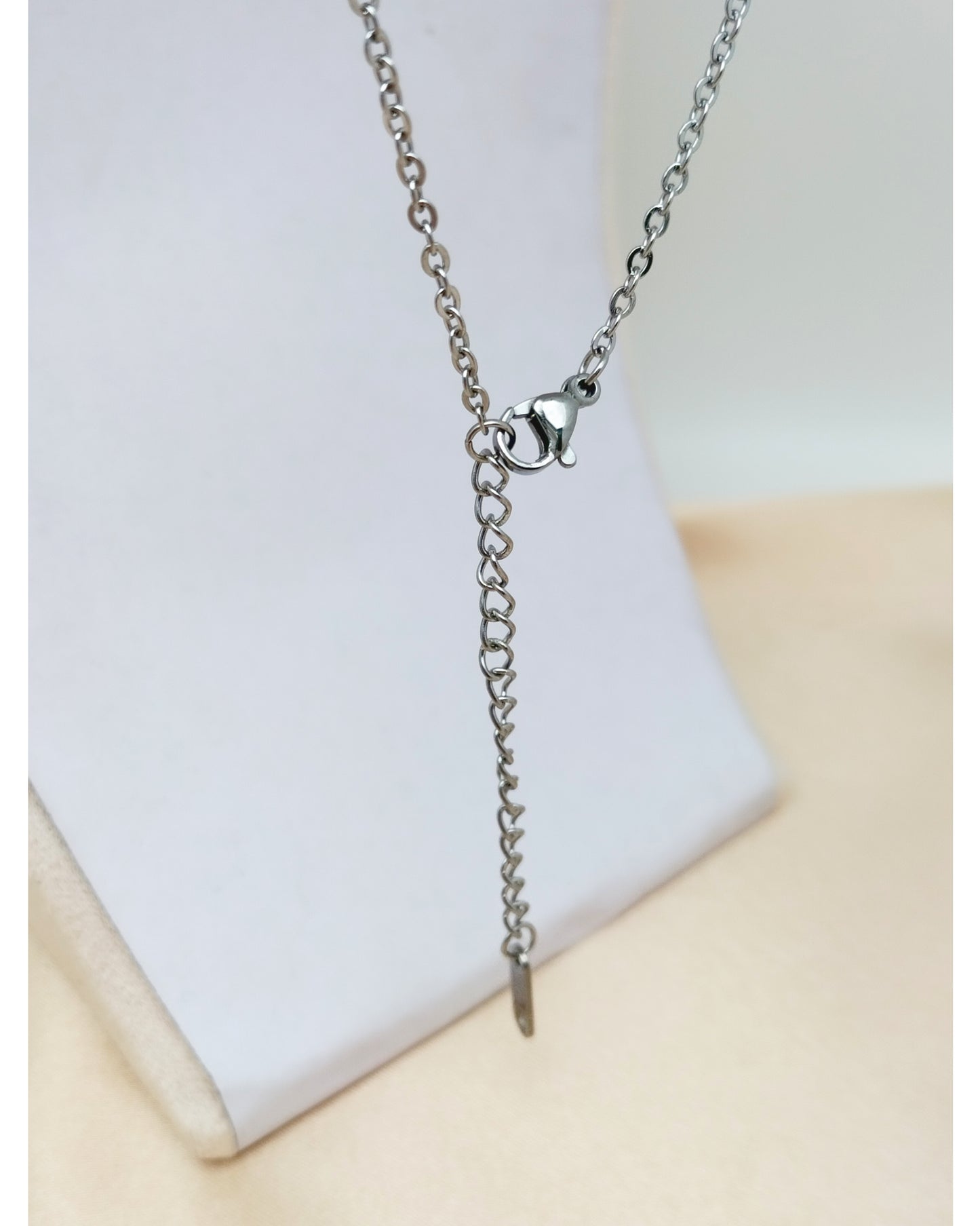 Collier AURORE ~ 5 pierres disponibles 🌷 doré/argenté