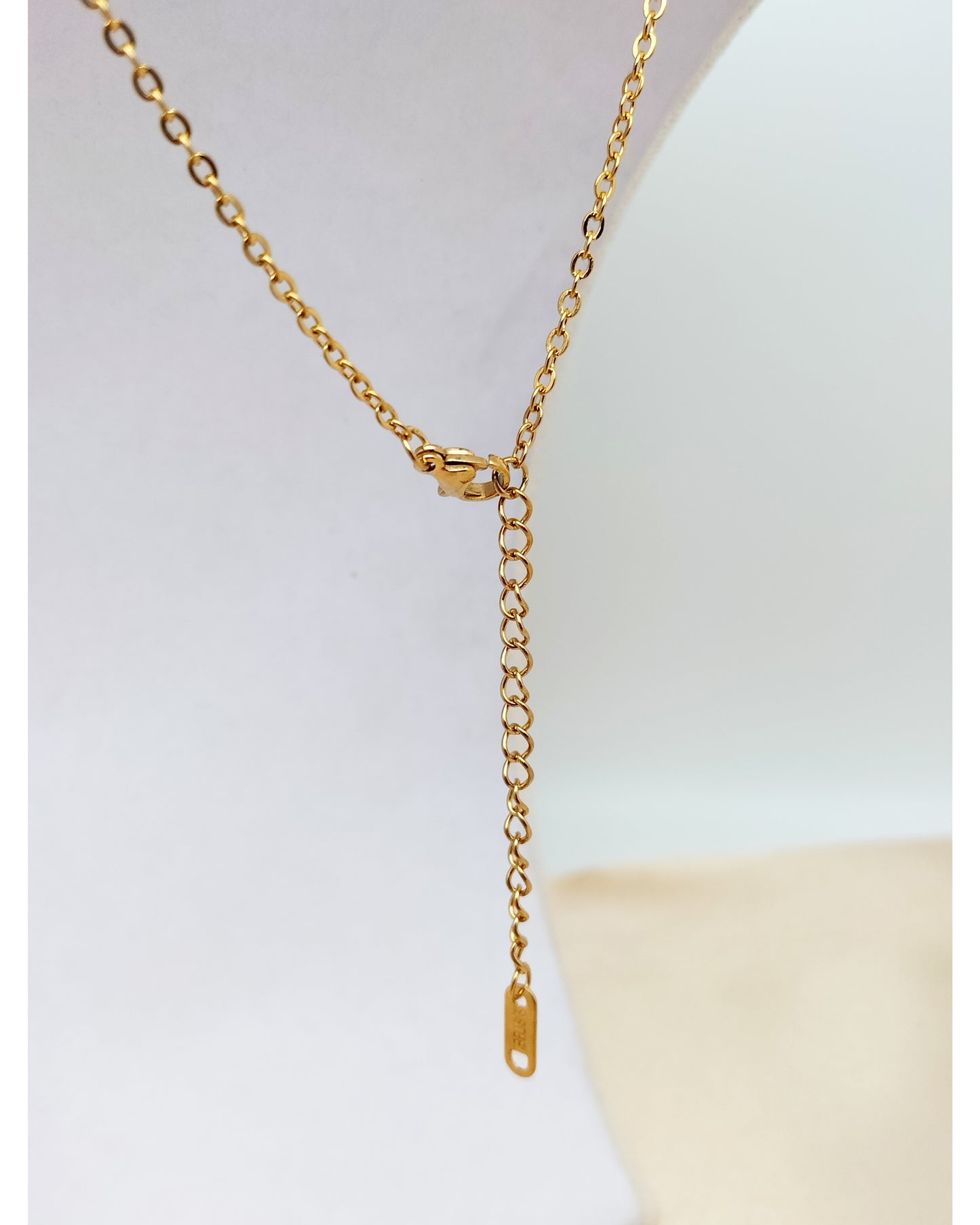 Collier CAPRICE ~ 4 pierres disponibles 🌷 doré/argenté