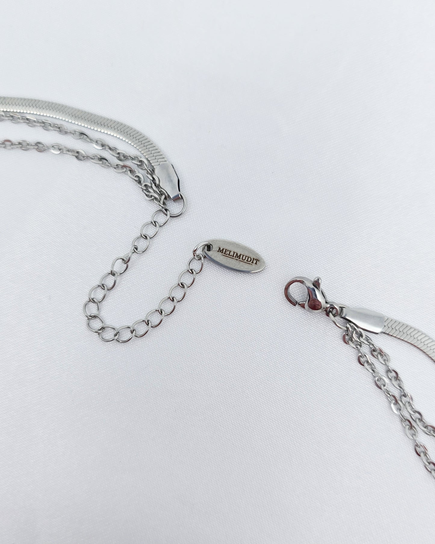 Collier HERMIONE ~ 3 pierres disponibles 🌷 doré/argenté