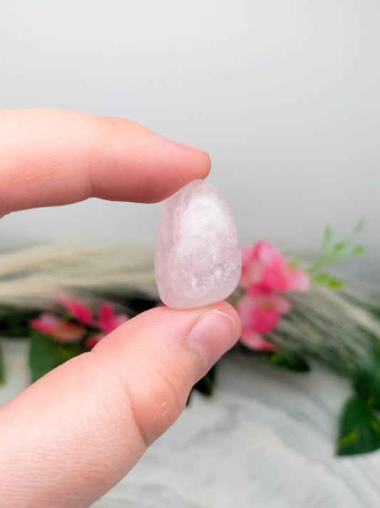 Pierre roulée Quartz rose 🌷 2,5 / 4cm