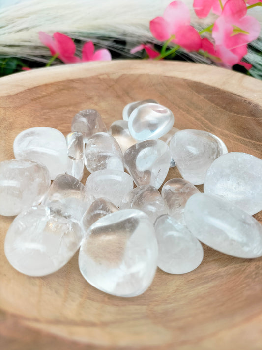 Pierre roulée Cristal de roche 🌷 2,5 / 4cm