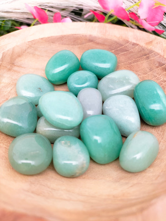 Pierre roulée Aventurine Verte 🌷 2,5 / 4cm