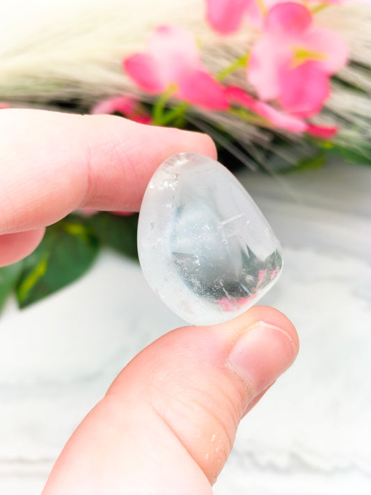 Pierre roulée Cristal de roche 🌷 2,5 / 4cm