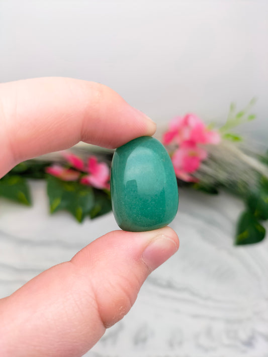 Pierre roulée Aventurine Verte 🌷 2,5 / 4cm