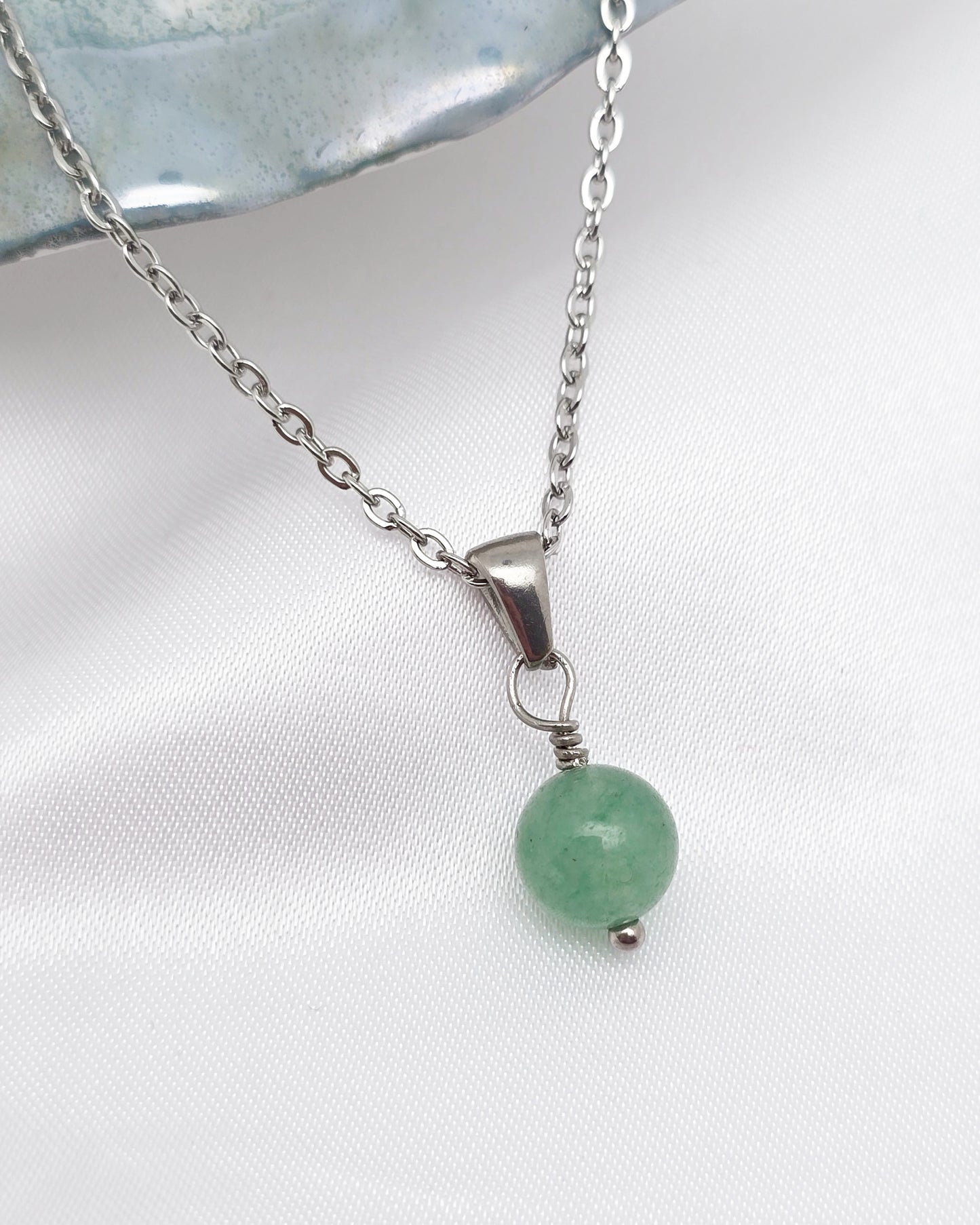 Collier MAÏA ~ 24 pierres disponibles 🌷 doré/argenté