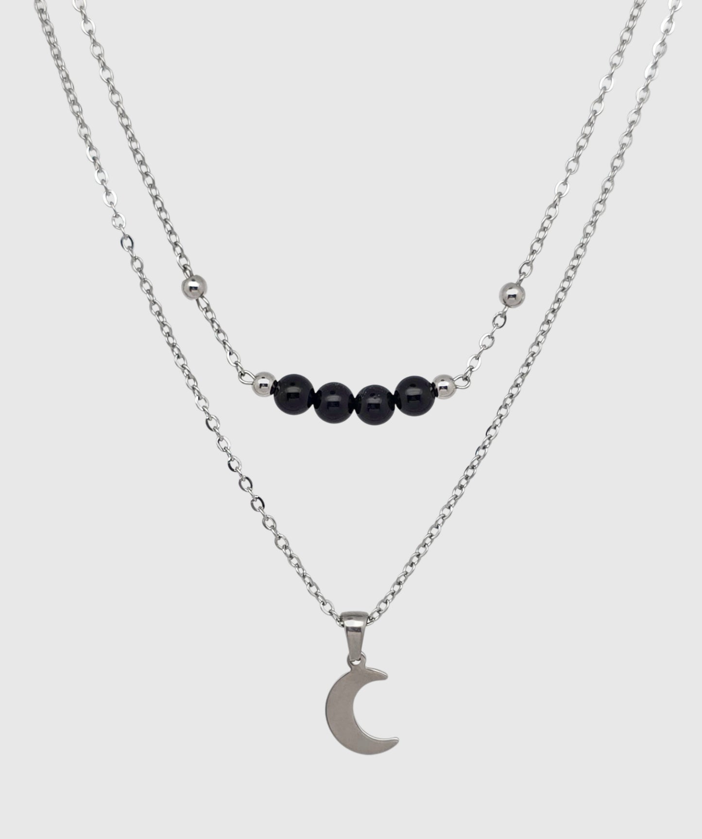 Collier MÉLIA ~ 8 pierres disponibles 🌷 doré/argenté