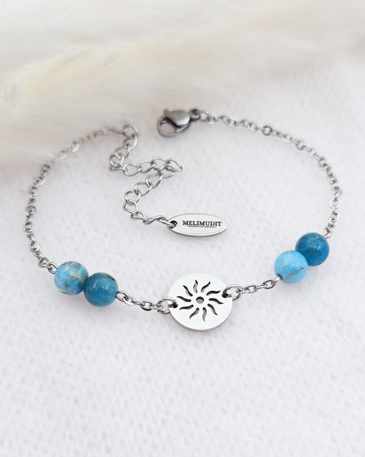 Bracelet SIBYLLE ~ 3 pierres disponibles 🌷 doré/argenté