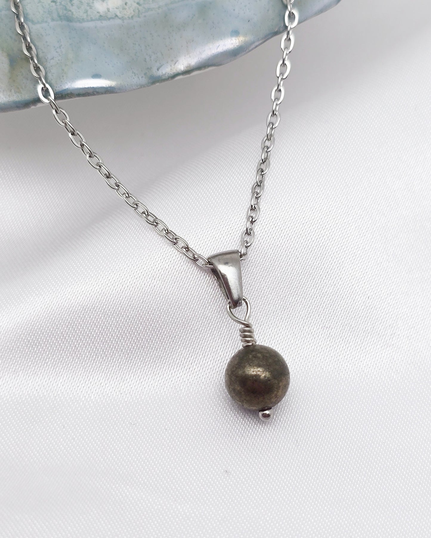 Collier MAÏA ~ 24 pierres disponibles 🌷 doré/argenté