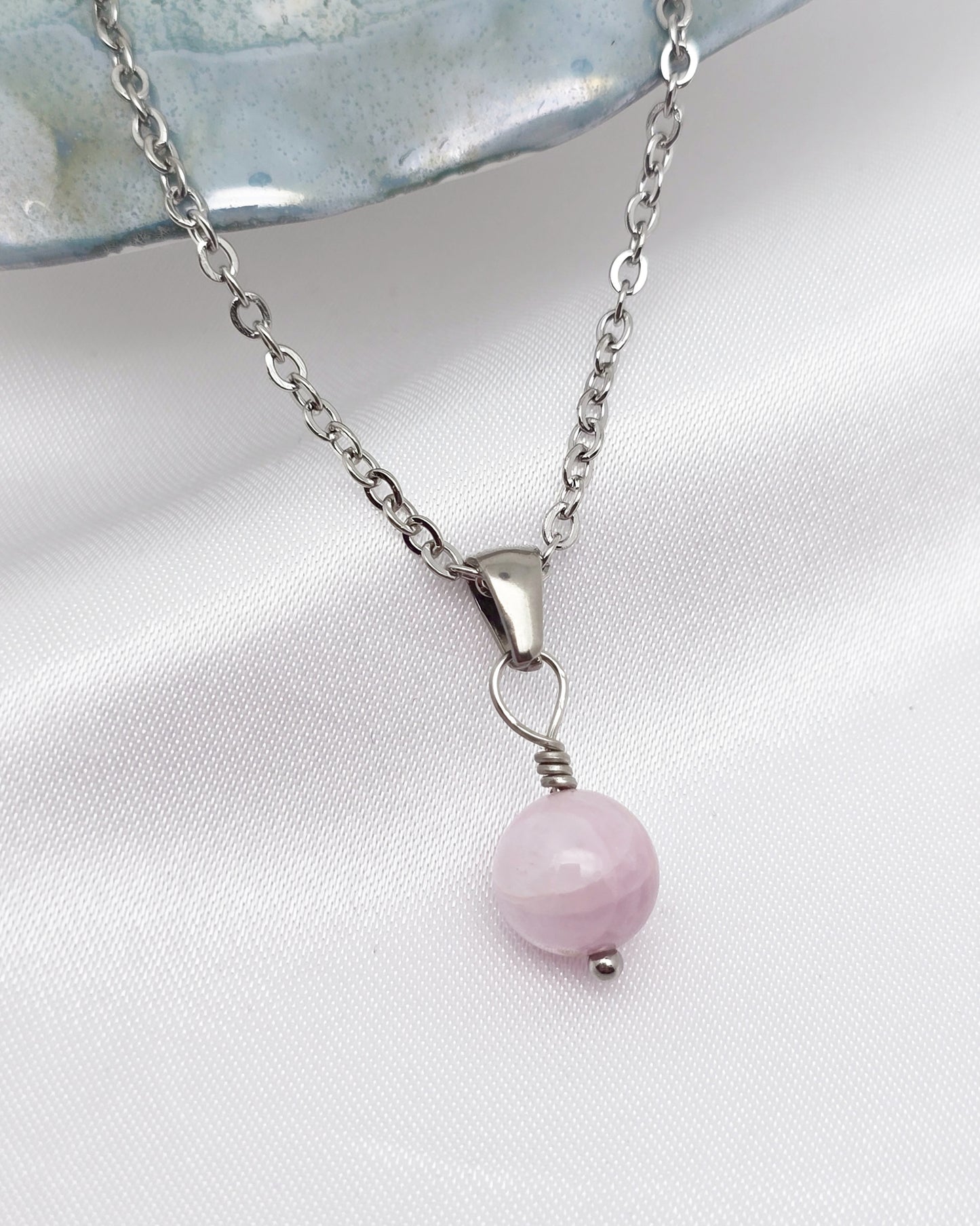 Collier MAÏA ~ 24 pierres disponibles 🌷 doré/argenté