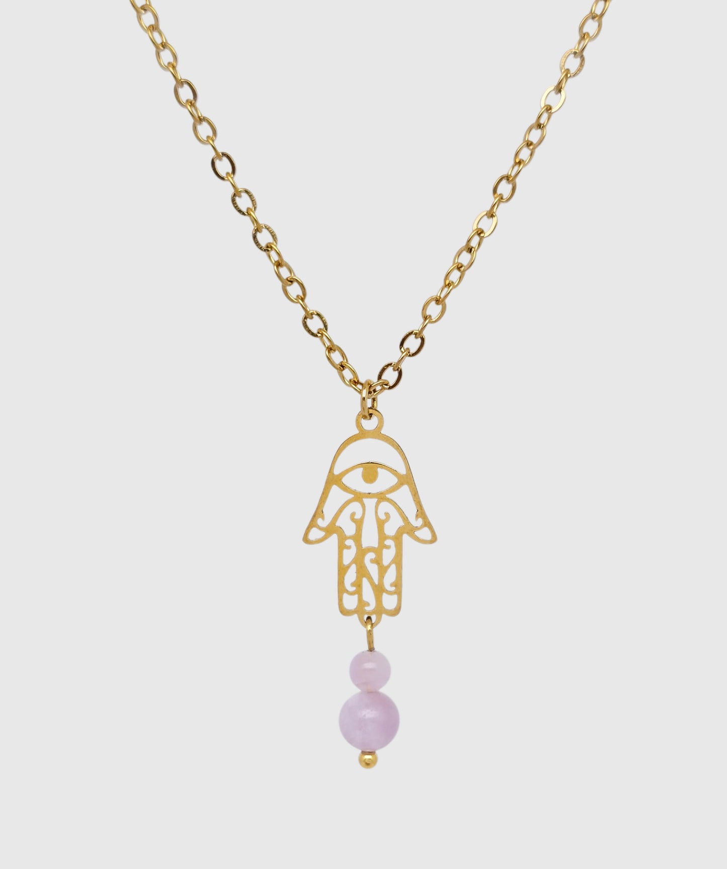 Collier SAFIEL ~ 3 pierres disponibles 🌷 doré/argenté