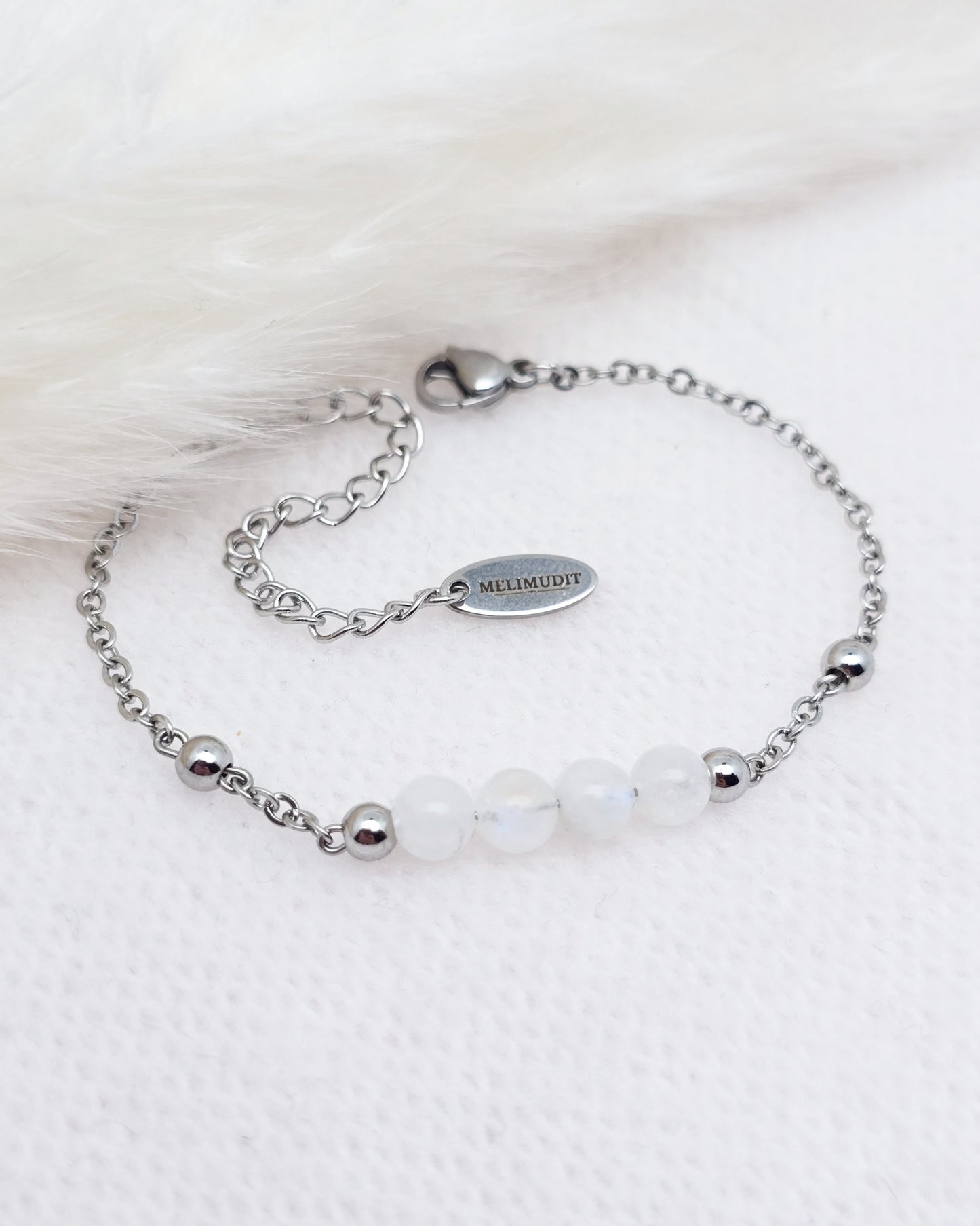 Bracelet OLYMPE ~ 7 pierres disponibles🌷 doré/argenté