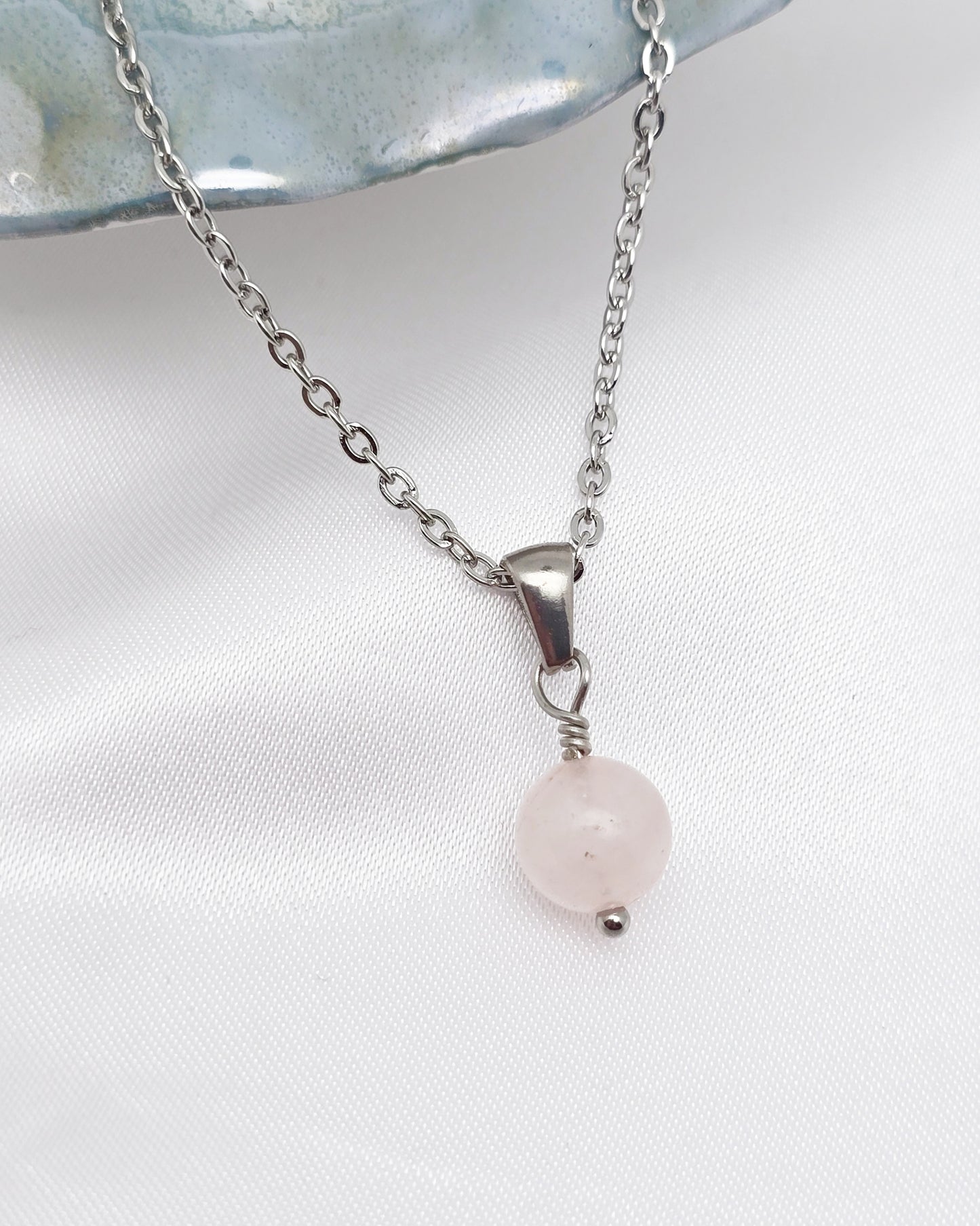 Collier MAÏA ~ 24 pierres disponibles 🌷 doré/argenté