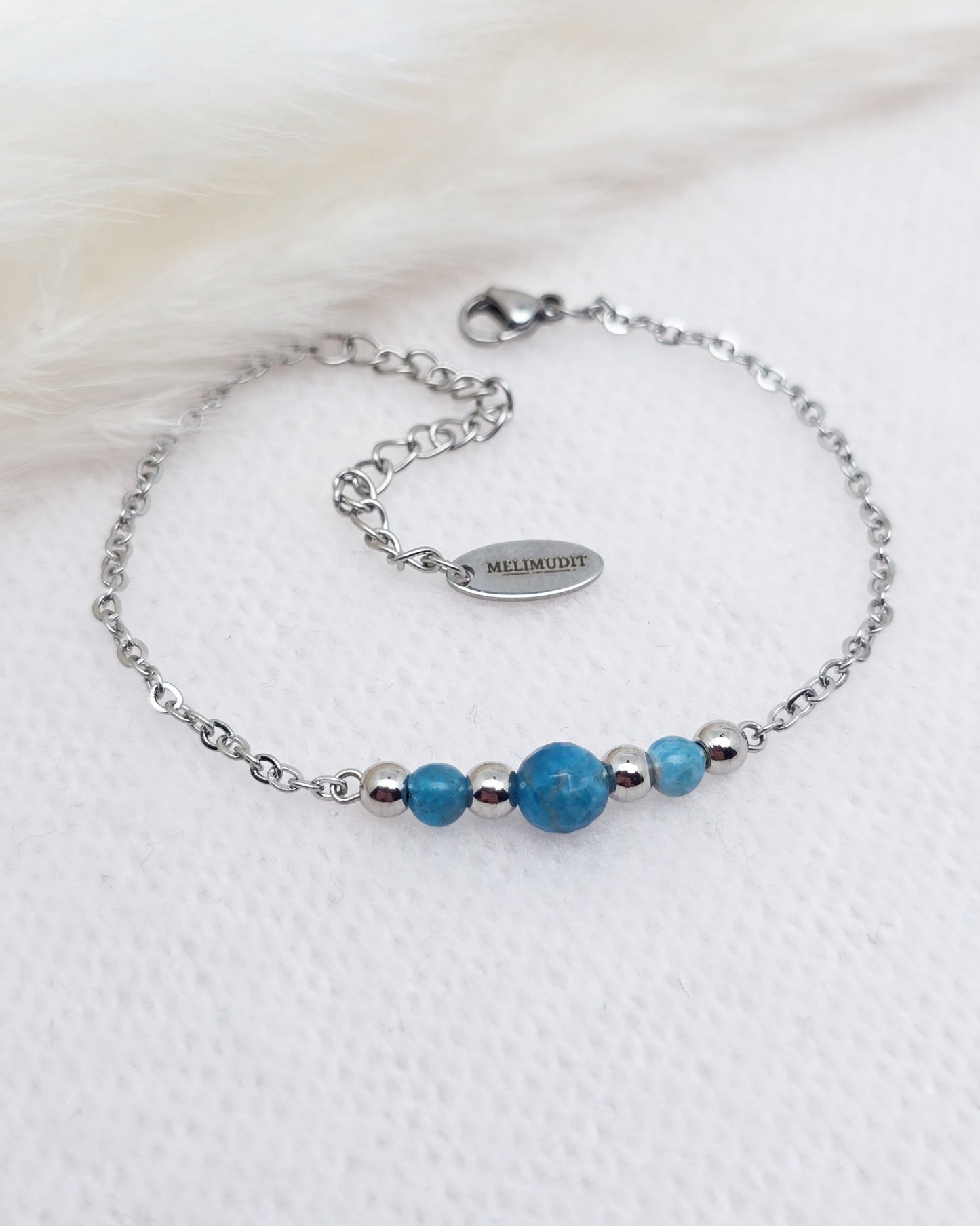 Bracelet THALIA ~ 3 pierres disponibles 🌷 doré/argenté