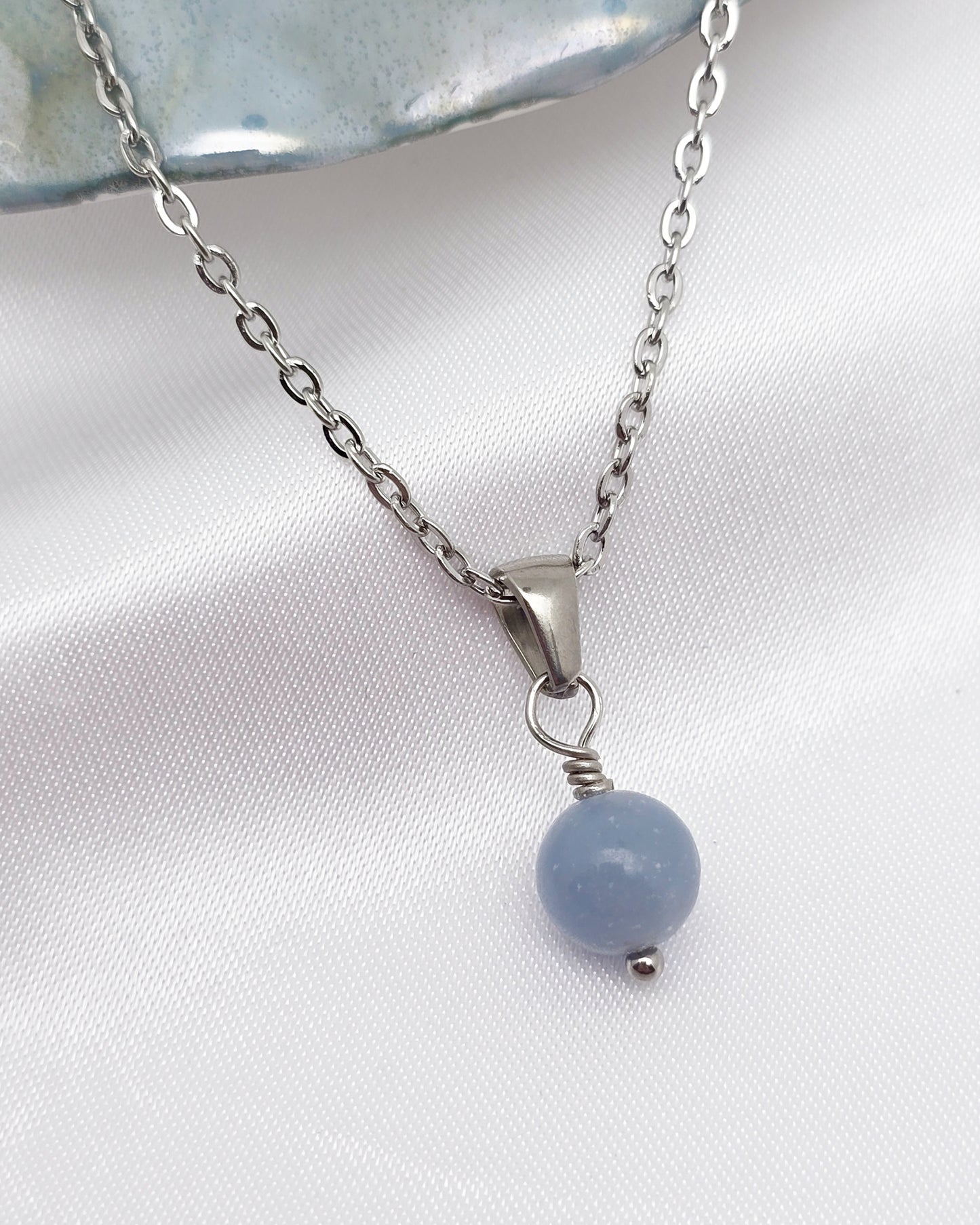 Collier MAÏA ~ 24 pierres disponibles 🌷 doré/argenté