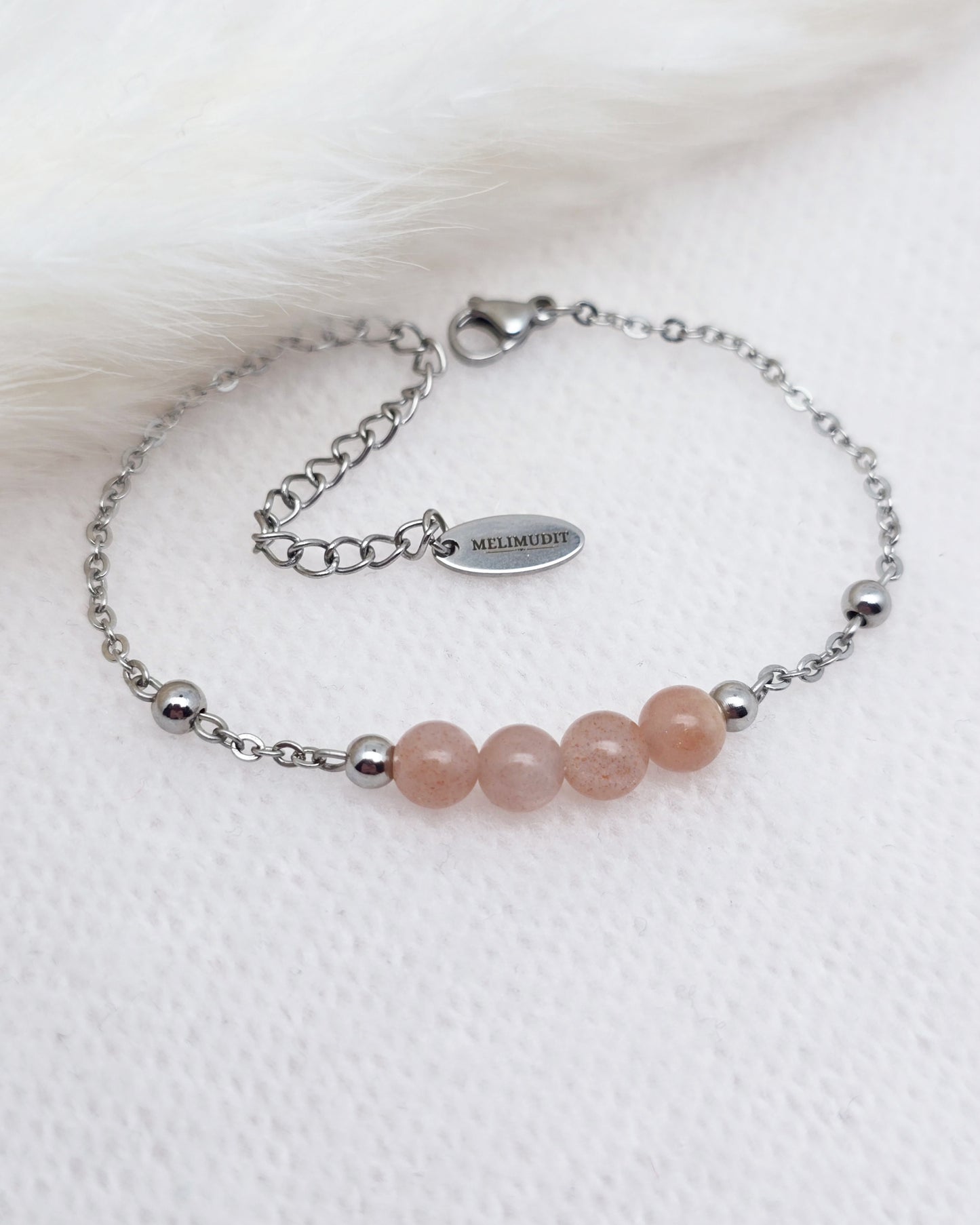 Bracelet OLYMPE ~ 7 pierres disponibles🌷 doré/argenté