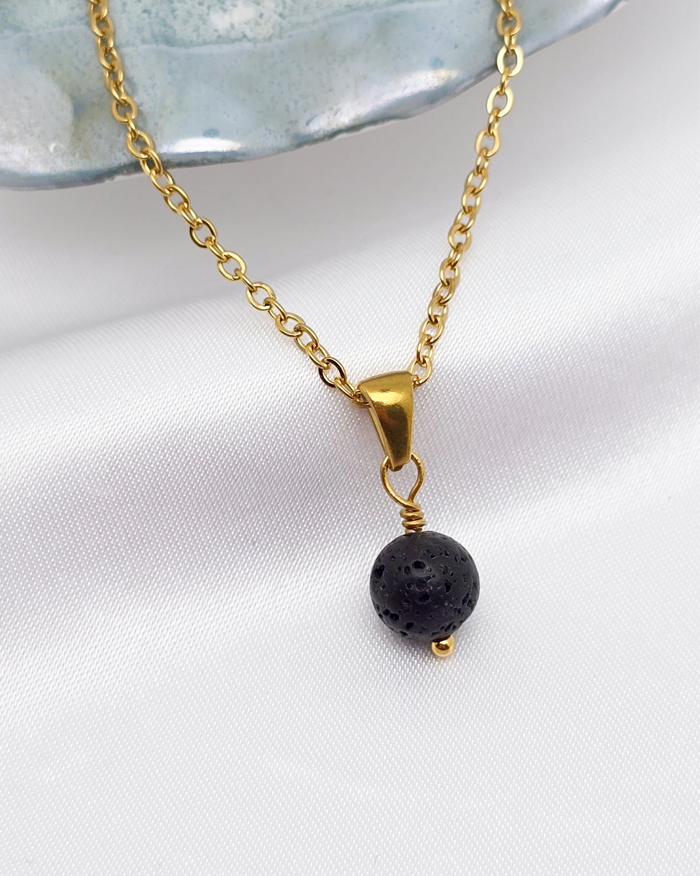 Collier MAÏA ~ 24 pierres disponibles 🌷 doré/argenté