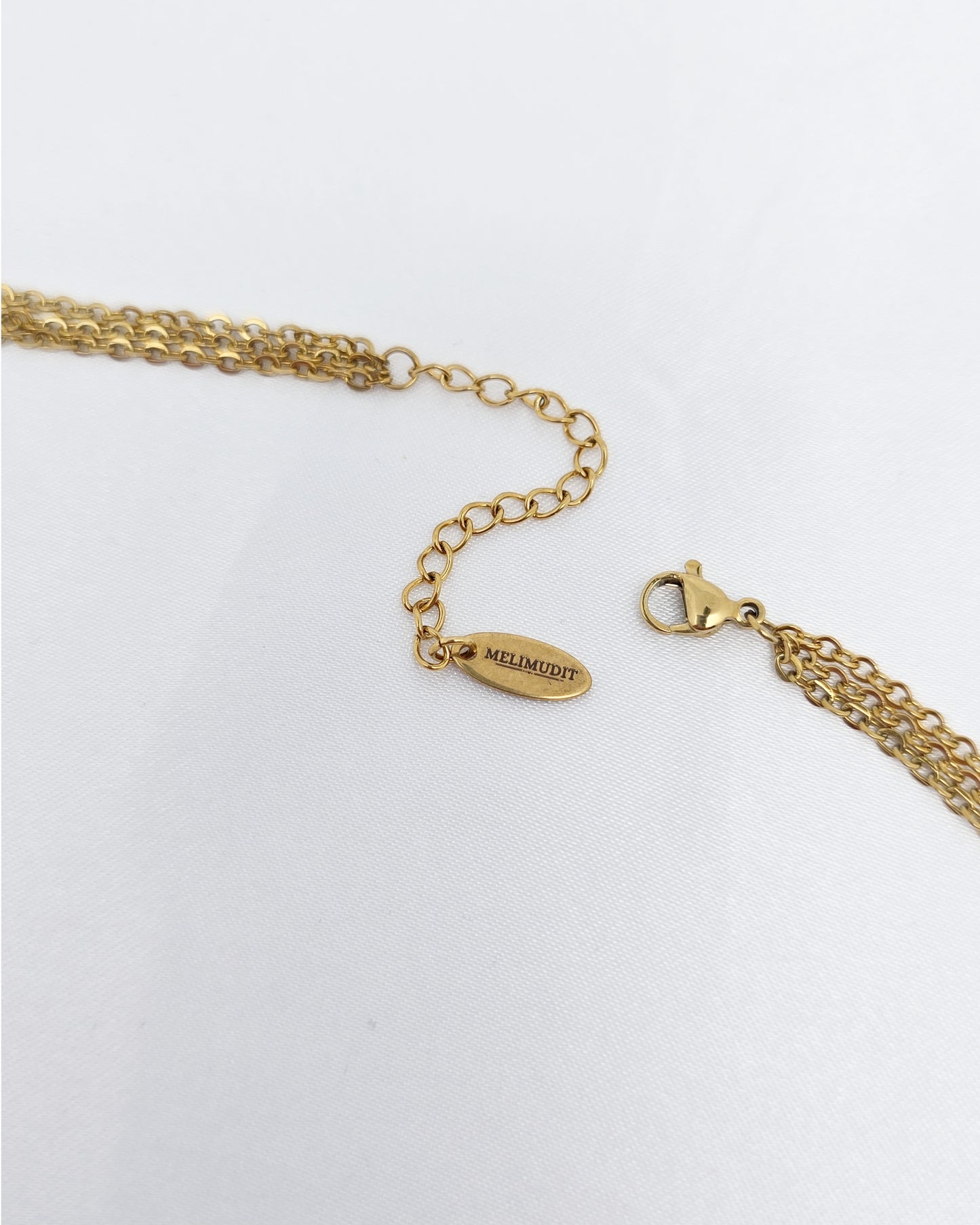 Collier NÉMÉSIS ~ 6 pierres disponibles 🌷 doré/argenté