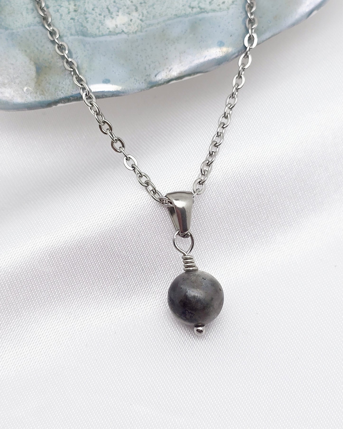 Collier MAÏA ~ 24 pierres disponibles 🌷 doré/argenté