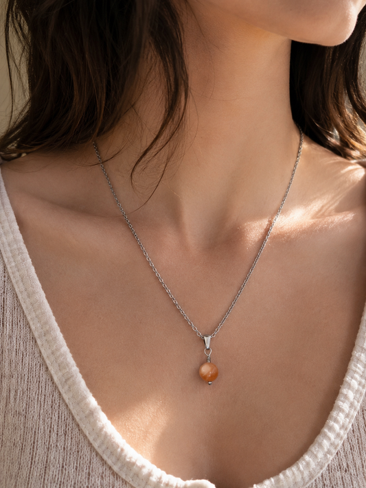 Collier MAÏA ~ 24 pierres disponibles 🌷 doré/argenté