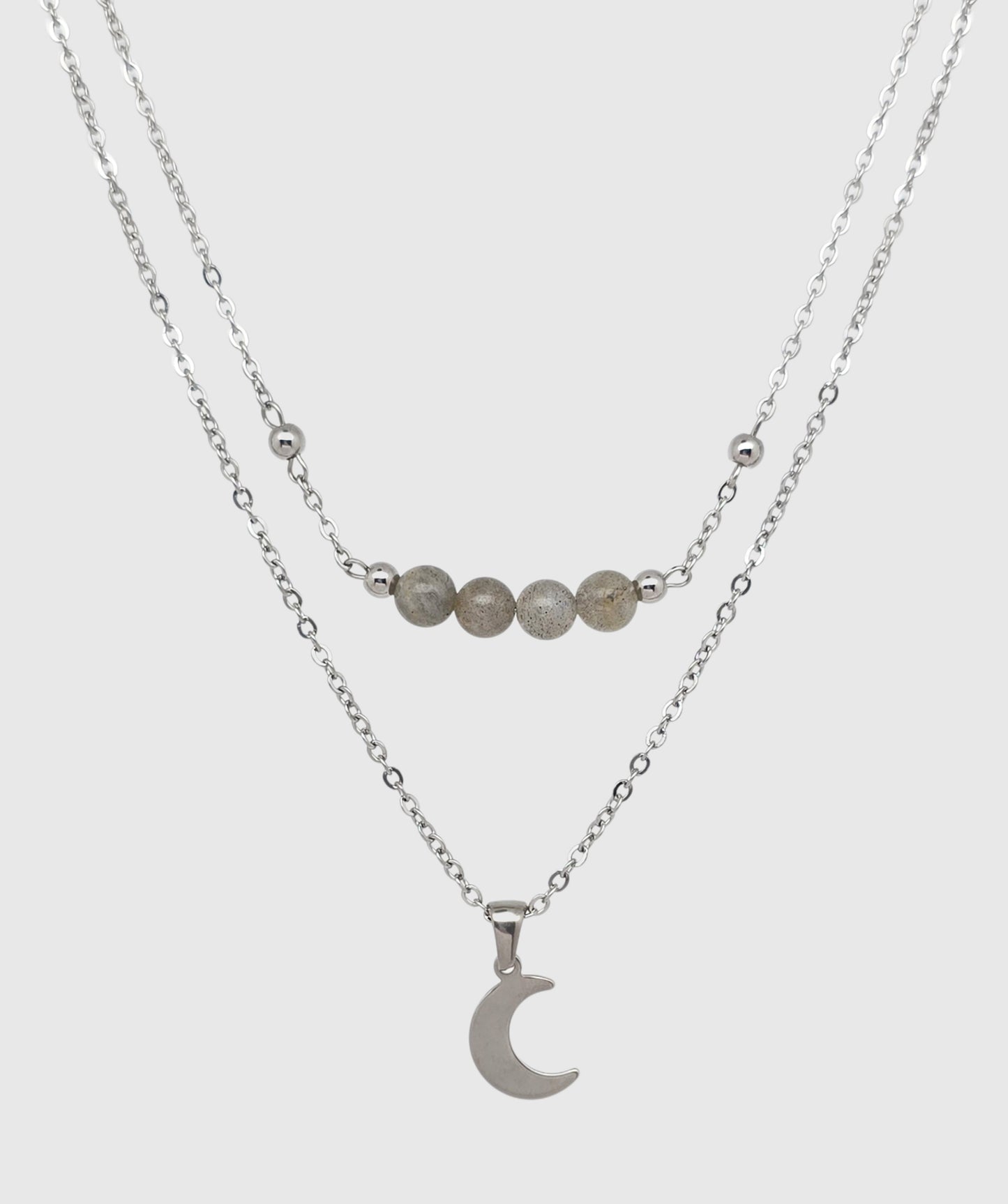 Collier MÉLIA ~ 8 pierres disponibles 🌷 doré/argenté