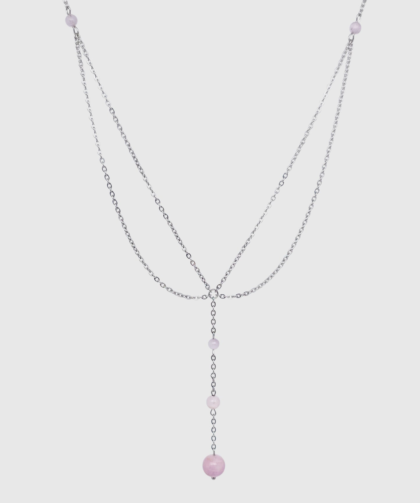 Collier GAÏA ~ 5 pierres disponibles 🌷 doré/argenté ,