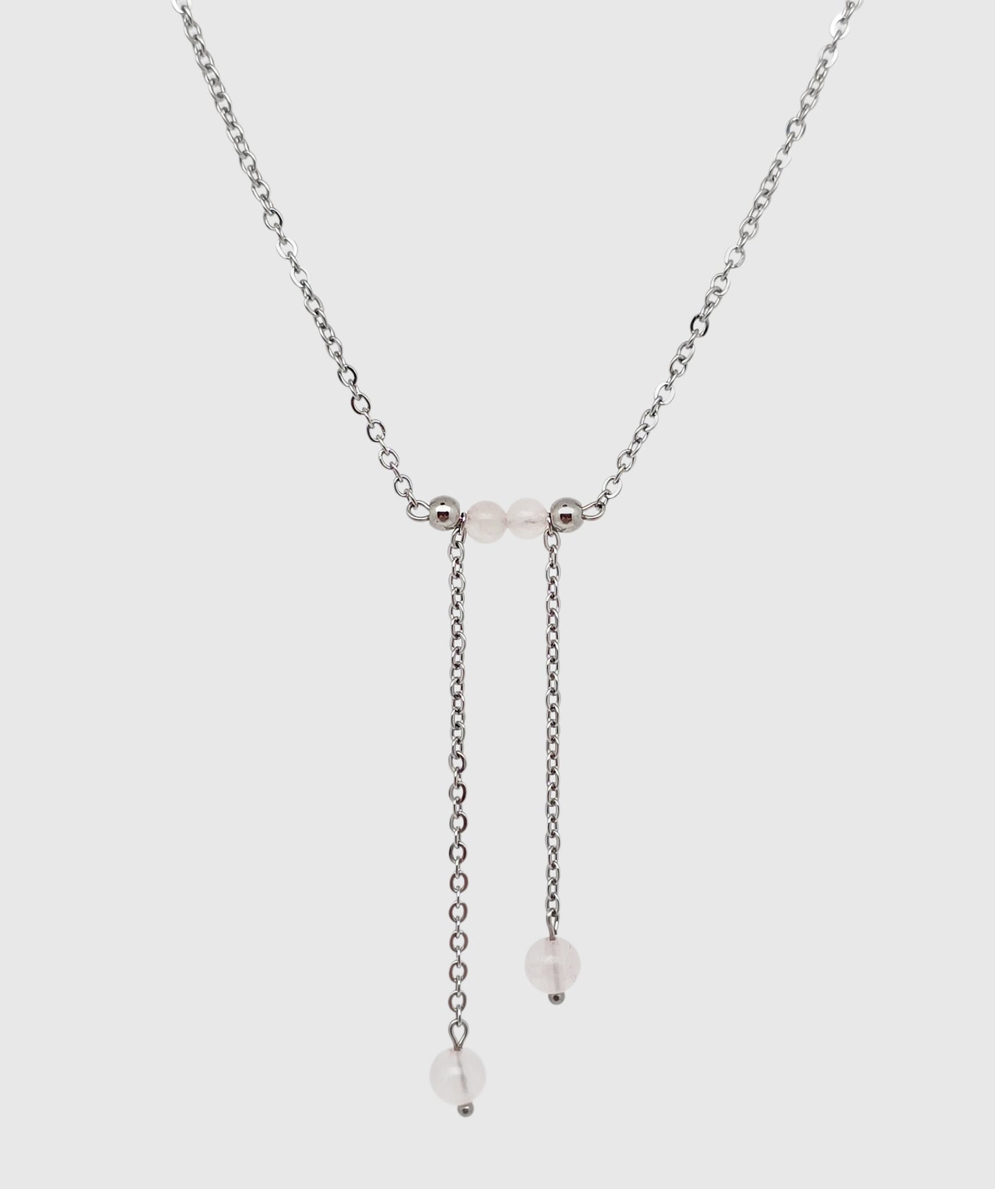 Collier ARCADIA ~ 3 pierres disponibles 🌷 doré/argenté