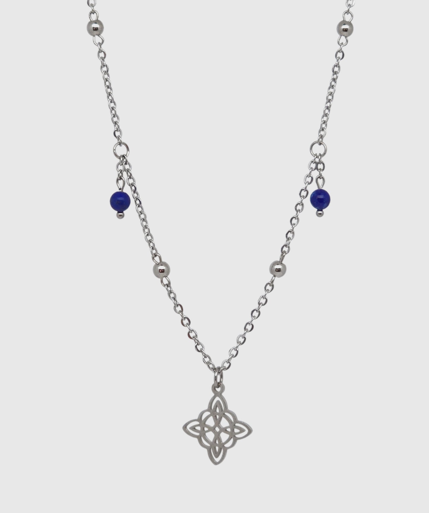 Collier ENDORA ~ 3 pierres disponibles 🌷 doré/argenté