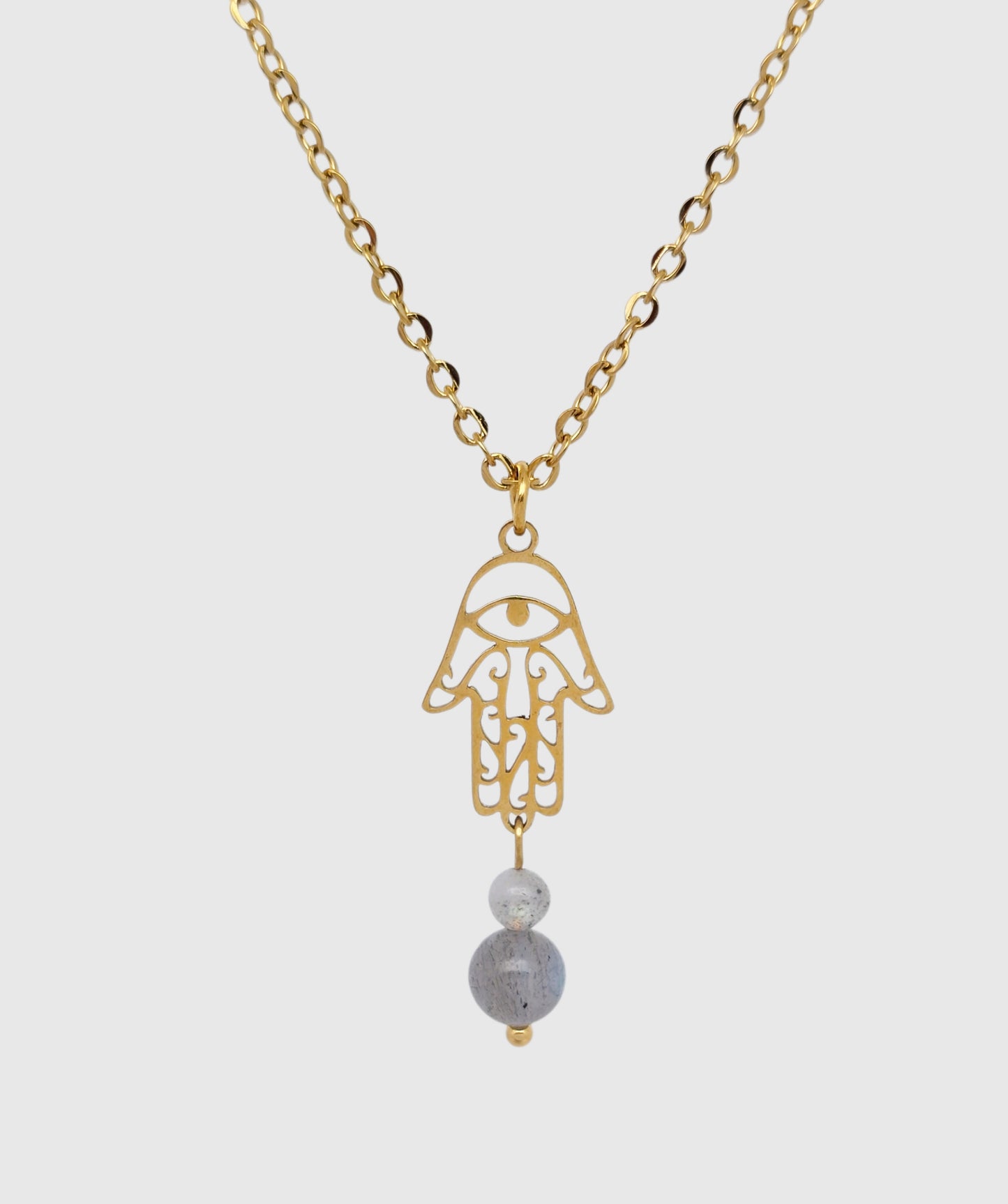 Collier SAFIEL ~ 3 pierres disponibles 🌷 doré/argenté