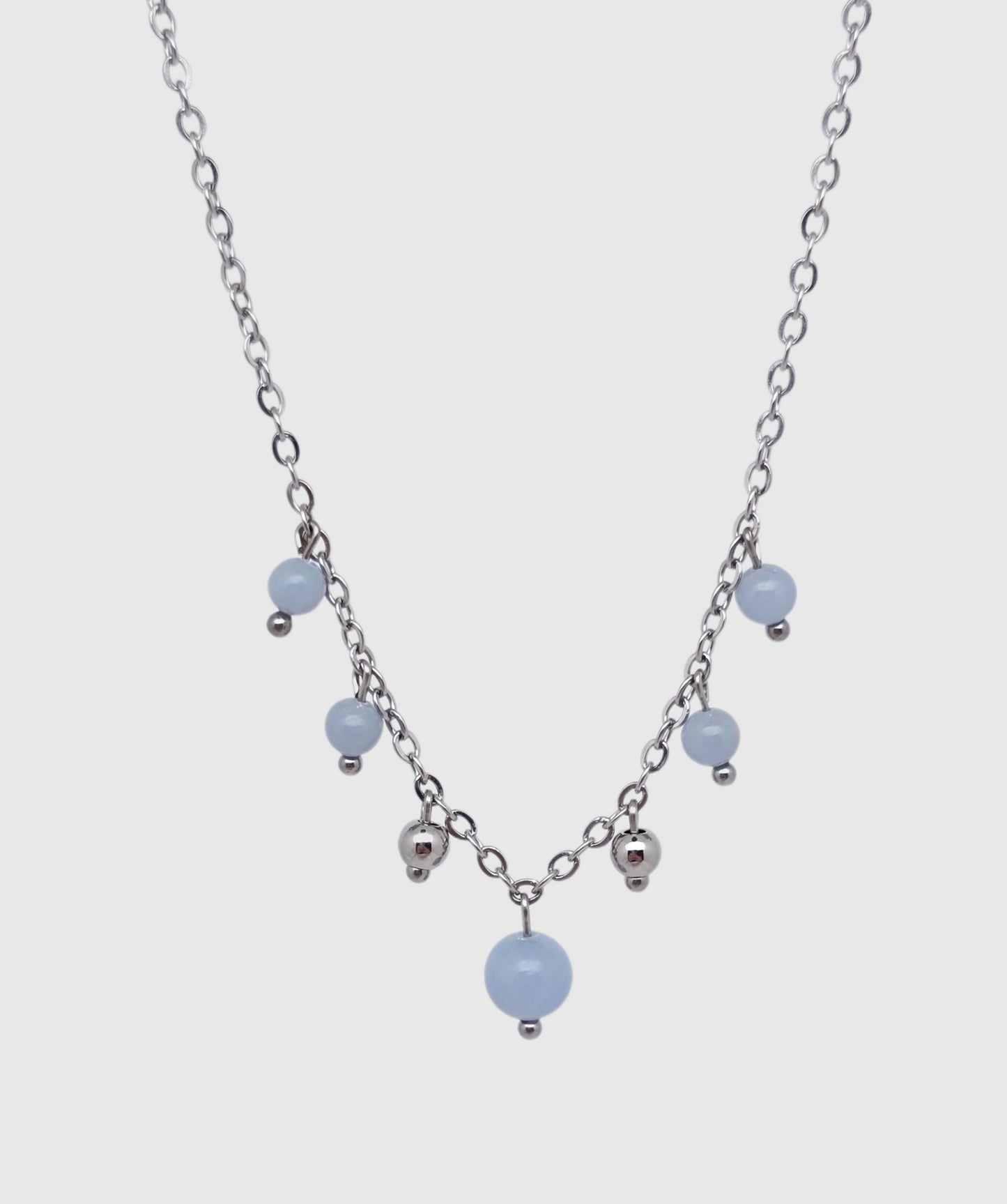 Collier HÉRA ~ 3 pierres disponibles 🌷 doré/argenté