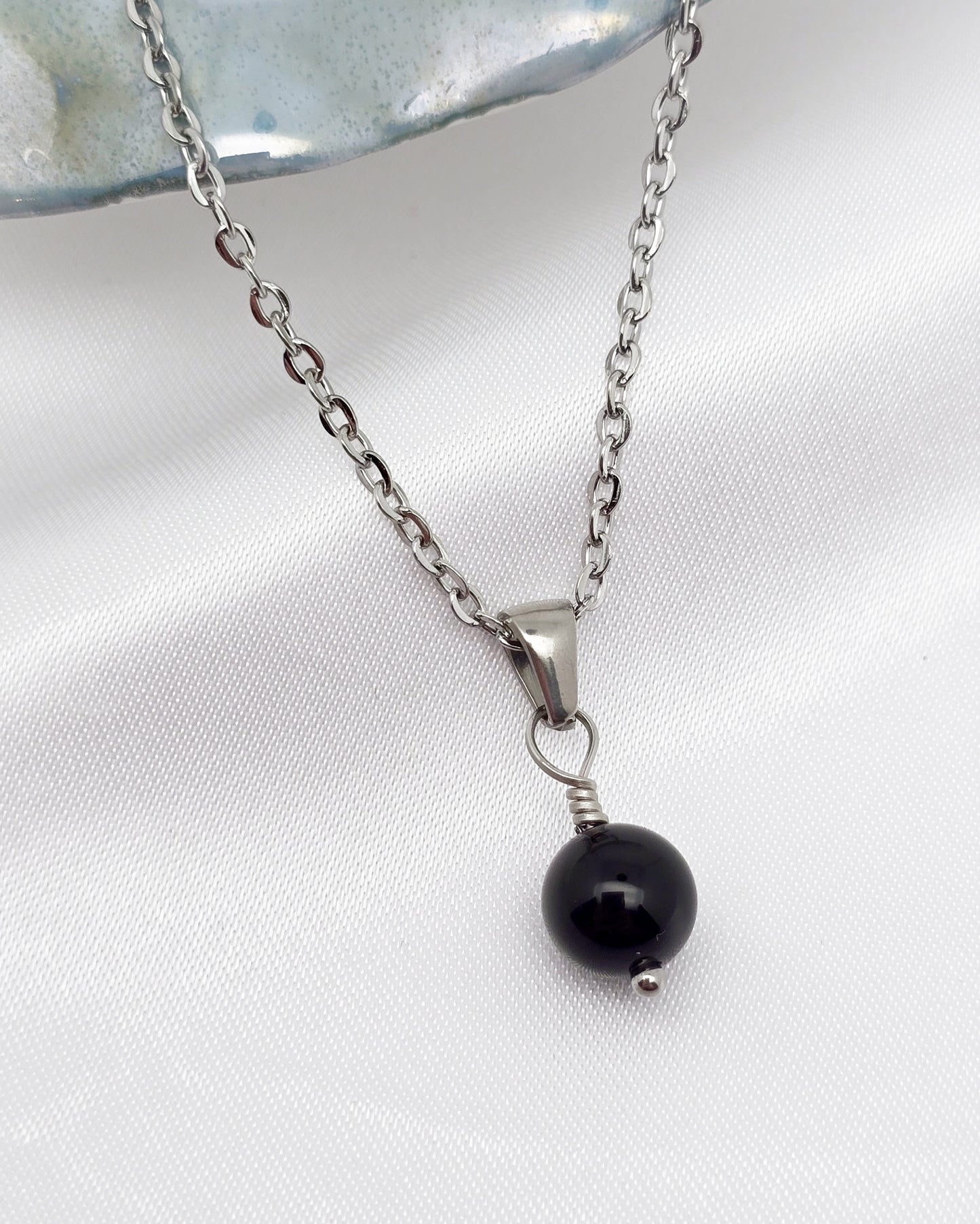 Collier MAÏA ~ 24 pierres disponibles 🌷 doré/argenté