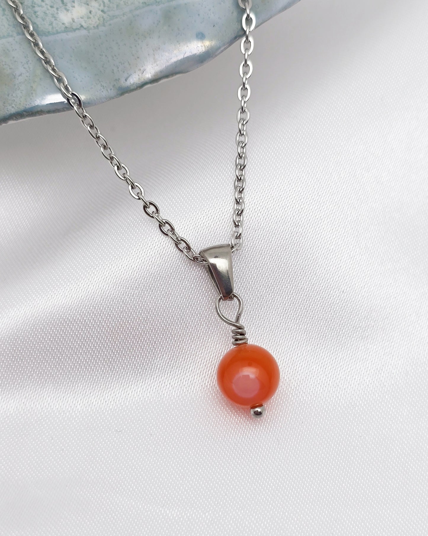 Collier MAÏA ~ 24 pierres disponibles 🌷 doré/argenté